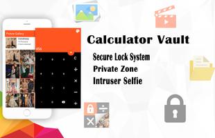 Calculator Safe Gallery Lock - Photo Video Locker Affiche