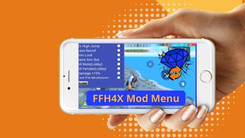 FFH4X Mod Menu FF تصوير الشاشة 1