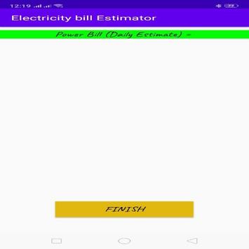 Electricity bill Estimator screenshot 2