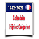 Calendrier hijri et grégorien 1442-2021 APK