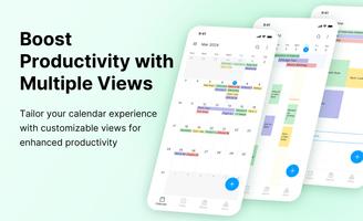 Calendar Planner - Agenda App اسکرین شاٹ 1