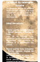 Calendrier Lunaire du jardin capture d'écran 3