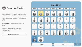 Lunar calendar screenshot 2