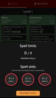 Spellcards D&D تصوير الشاشة 2