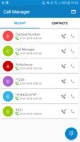 Call Manager, Dialer, Phone, Call Log Editor Affiche