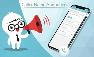Caller Name Announcer الملصق