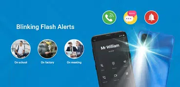 Flash Alert : Call and Sms