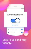 Announcer+ : Caller Name, Notification, SMS Reader تصوير الشاشة 2