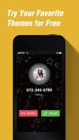 phone 4s style caller screen theme - OS 6 theme screenshot 3