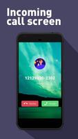 ripple style theme, full screen video caller ID تصوير الشاشة 1