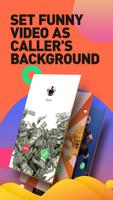 ripple style theme, full screen video caller ID تصوير الشاشة 2