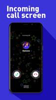 S9 style theme for Samsung, full screen caller ID الملصق