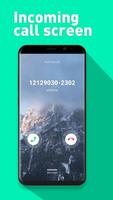 S9 style theme for Samsung, full screen caller ID screenshot 1
