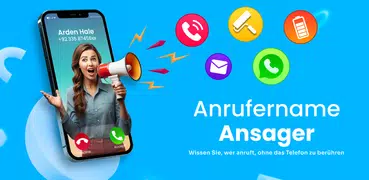 Anrufername Ansager, SMS