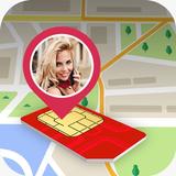 Mobile Number Location Tracker : True ID Caller icône