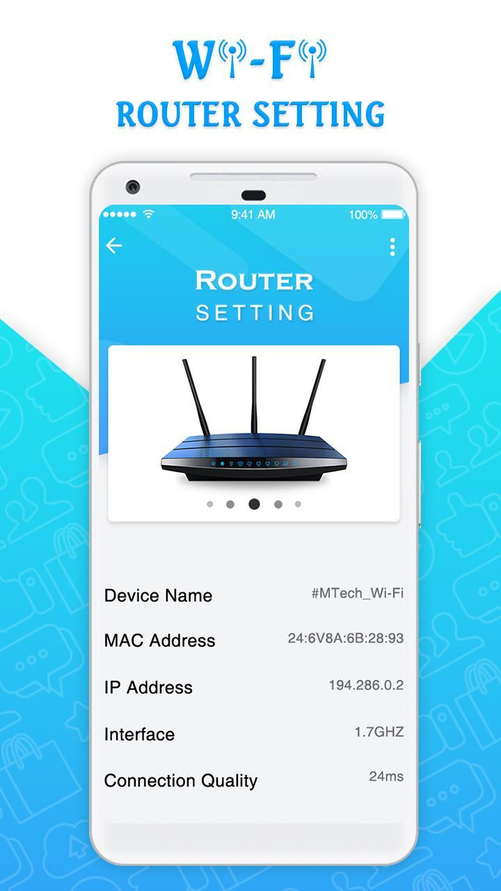 Setting router