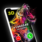 3D Call Screen & Caller theme ícone