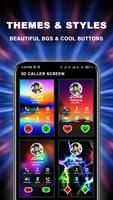 3D Call Screen & Caller theme imagem de tela 3