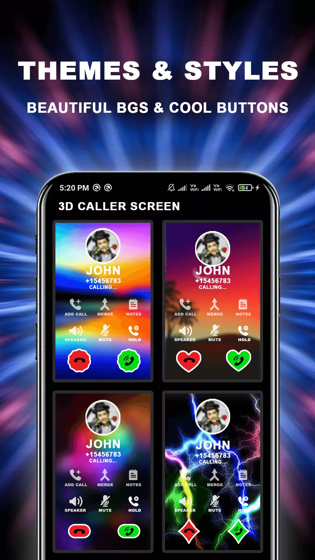 3d call image