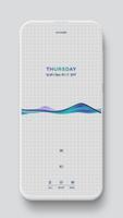 CALMWAVE theme for KLWP تصوير الشاشة 1