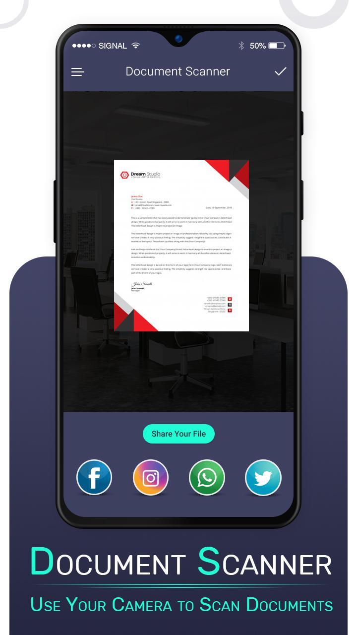 Android İndirme için Document Scanner Cam Scanner Pro APK