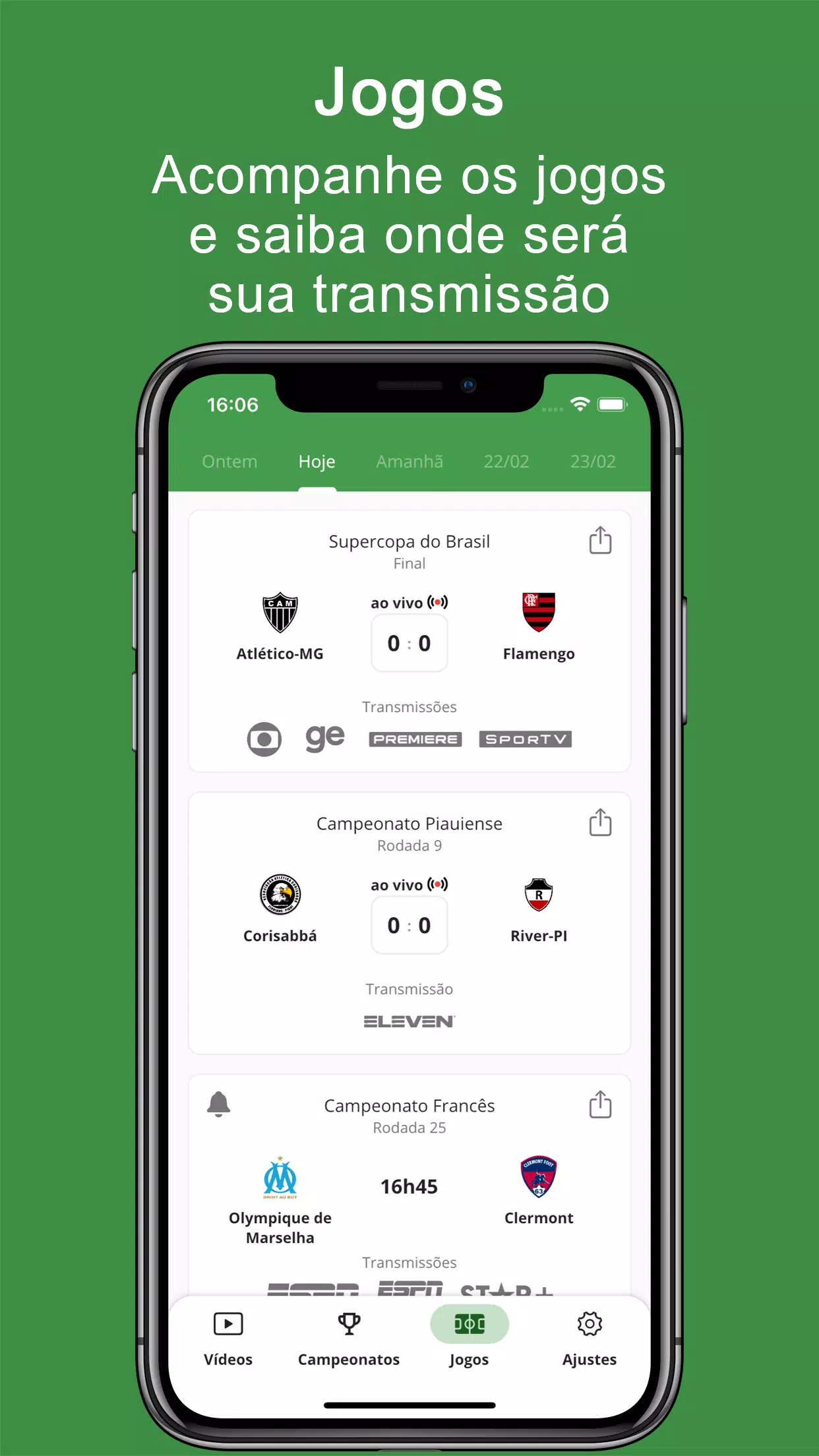 Futebol ao Vivo Hoje APK for Android Download