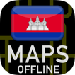 🌏 GPS Maps of Cambodia: Offline Map