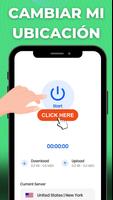 Cambiar Mi Ubicación & GPS VPN-poster