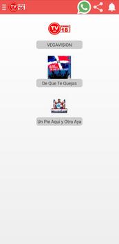 Canal 18 TV RD 截图 4