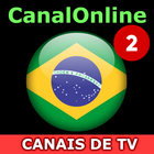 آیکون‌ CanalOnline 2 Brasil - TV