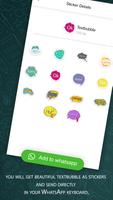 New Text Bubble Sticker For Whatsapp 2019 تصوير الشاشة 1