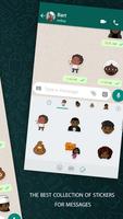 African Sticker For Whatsapp Mega Pack 2019 截图 3