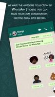 African Sticker For Whatsapp Mega Pack 2019 capture d'écran 2