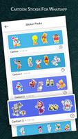 Cartoon Sticker For Whatsapp Mega Pack 2021 poster