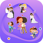 Hug Sticker For Whatsapp Full Pack 2019 图标