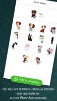 Hug Sticker For Whatsapp Full Pack 2019 capture d'écran 1
