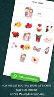 Love Sticker For Whatsapp Mega Pack 2019 capture d'écran 1