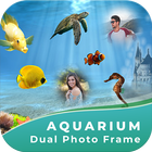 Aquarium Dual Photo Frame icône