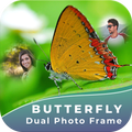 Butterfly Dual Photo Frame