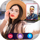 Live Random Video Chat - Live Video Call Free icône