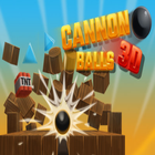 Cannon Balls-3D Zeichen