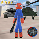 Stickman Spider Rope Hero Симулятор: Герой Вегаса APK
