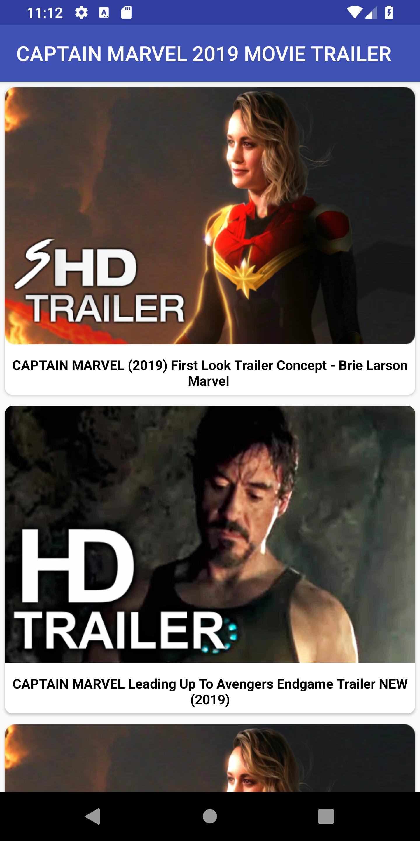 CAPTAIN MARVEL 2019 MOVIE TRAILER for Android - APK Download