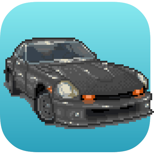 Coche Color By Number: Pixel Art Coche