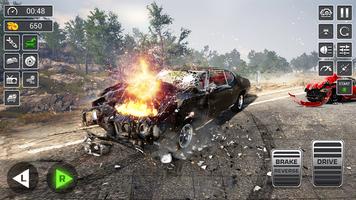Car Crash 3d Car Racing Games capture d'écran 2