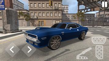 Speed Dodge Challenger Classic City Driver تصوير الشاشة 2