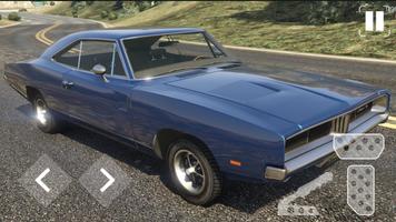Drift Simulator: Dodge Charger تصوير الشاشة 1