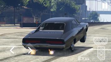 Drift Simulator: Dodge Charger تصوير الشاشة 3