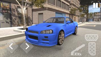 Speed Nissan Skyline Furious City تصوير الشاشة 1