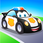 Car games for toddlers & kids آئیکن